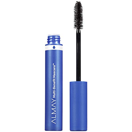 Almay Multi-Benefit Waterproof Mascara, Black, Ophthalmologist Tested, -Fragrance Free, Hypoallergenic, 0.24 oz