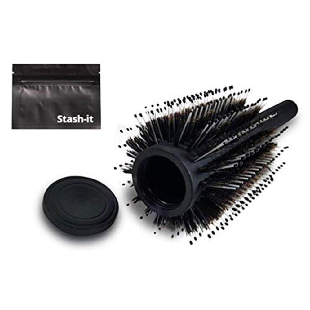 Stash-it Diversion Safe Hair Brush by Stash-it, Can Safe to Hide Money, Jewelry, or Valuables with Discreet Secret Removable Lid and Bonu