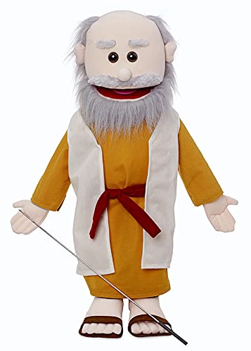 Silly Puppets 25" Moses, Full Body Bible Character, Christian Ministry Puppet