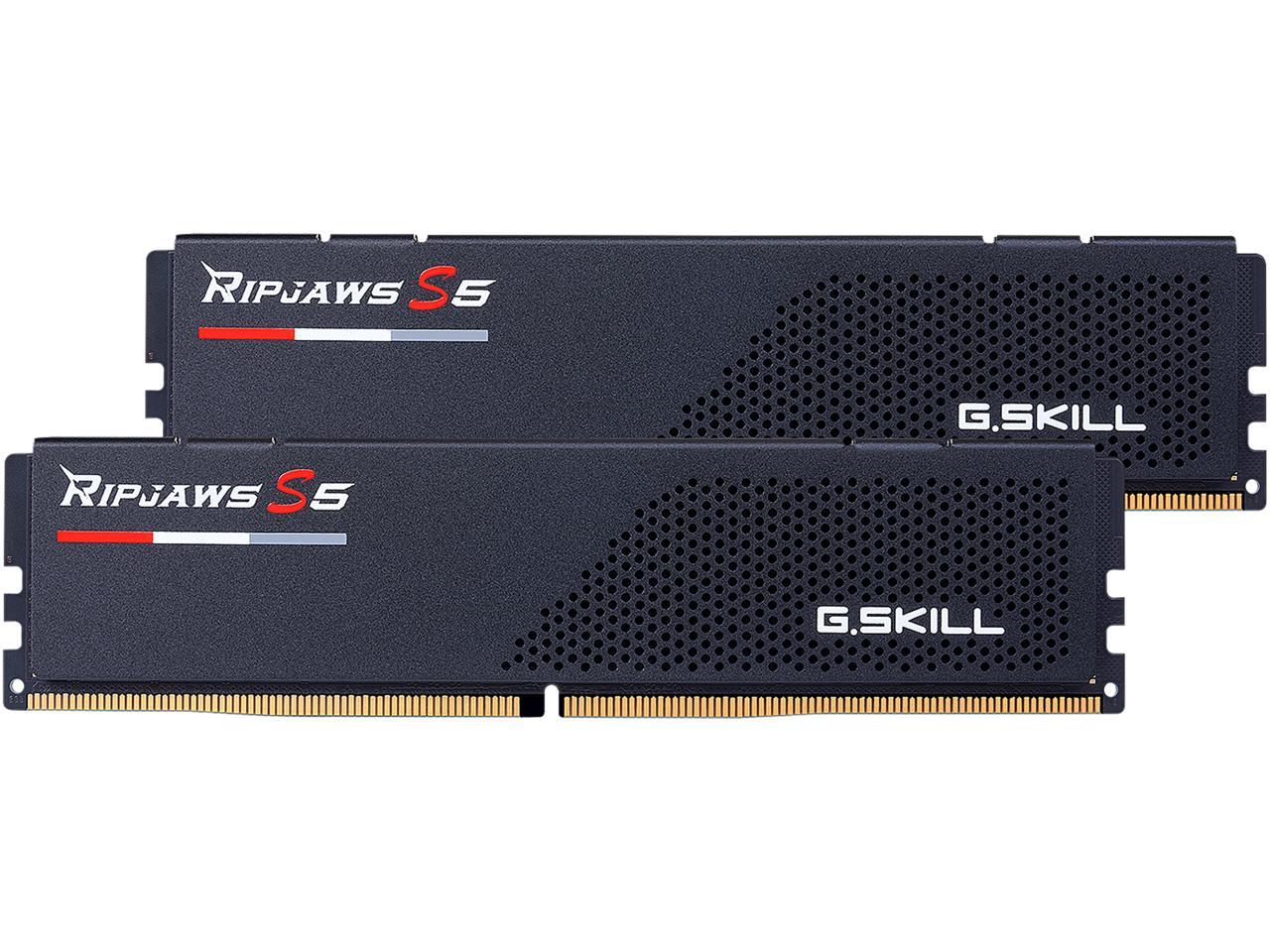 G.SKILL Ripjaws S5 Series 32GB (2 x 16GB) DDR5 5200 Desktop Memory Model F5-5200J4040A16GX2-RS5K