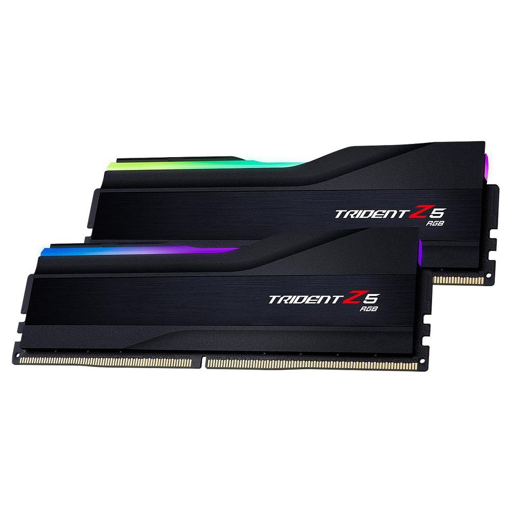 G.SKILL Trident Z5 RGB Series 64GB (2 x 32GB) 288-Pin PC RAM DDR5 6000 (PC5 48000) Desktop Memory Model F5-6000J3238G32GX2-TZ5RK