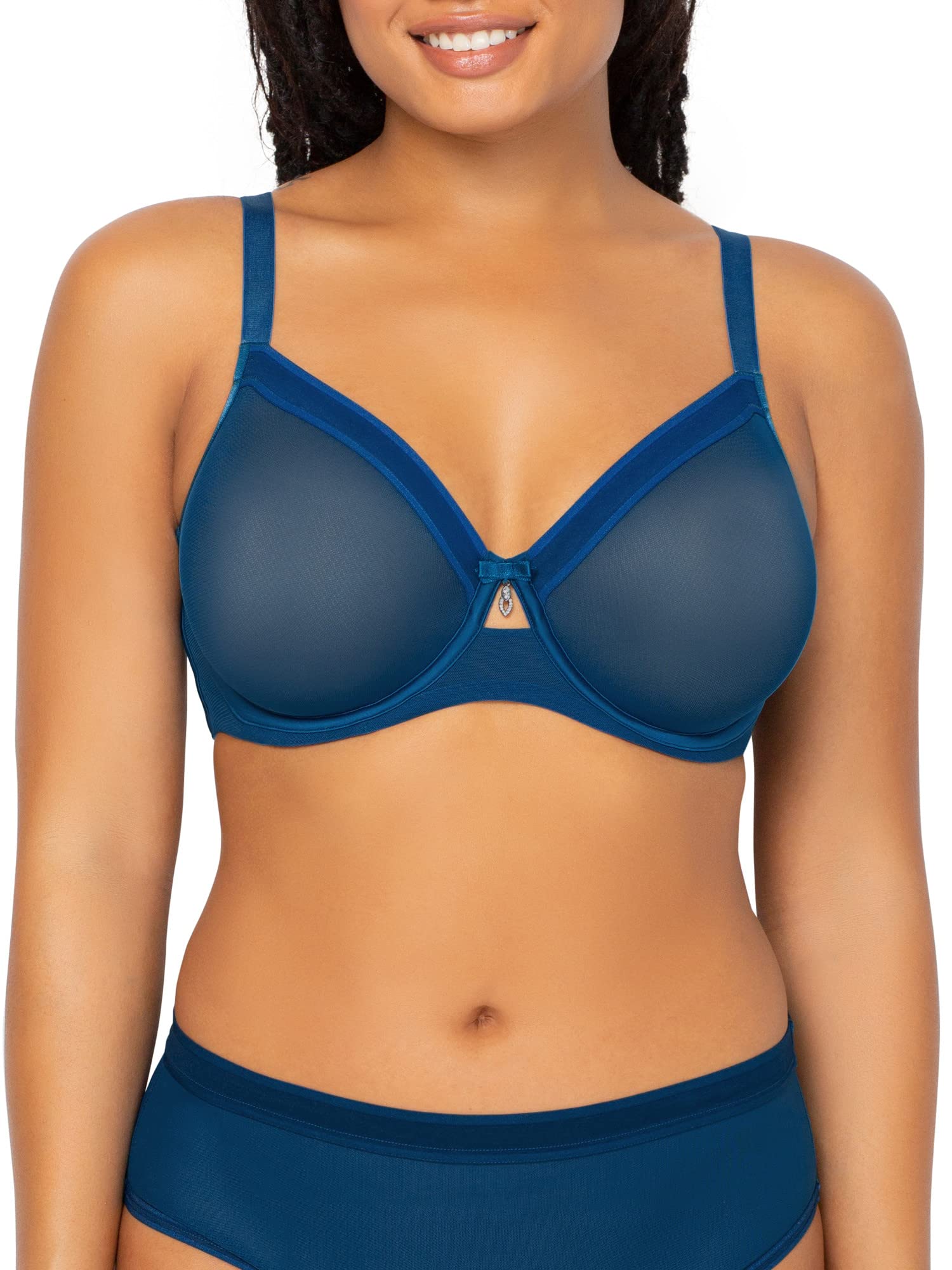 Multicolour Sheer Top-Bust 46 to 50