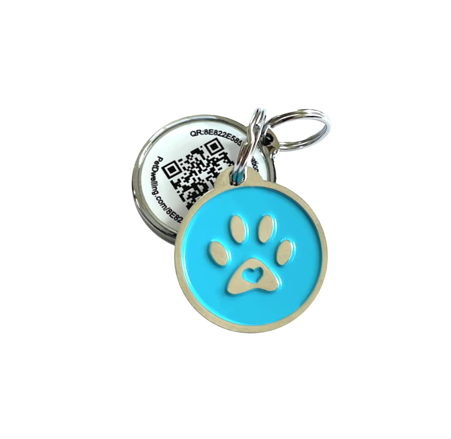 Pet Dwelling Premium QR Code Pet ID Tags Dog Tags and Cat