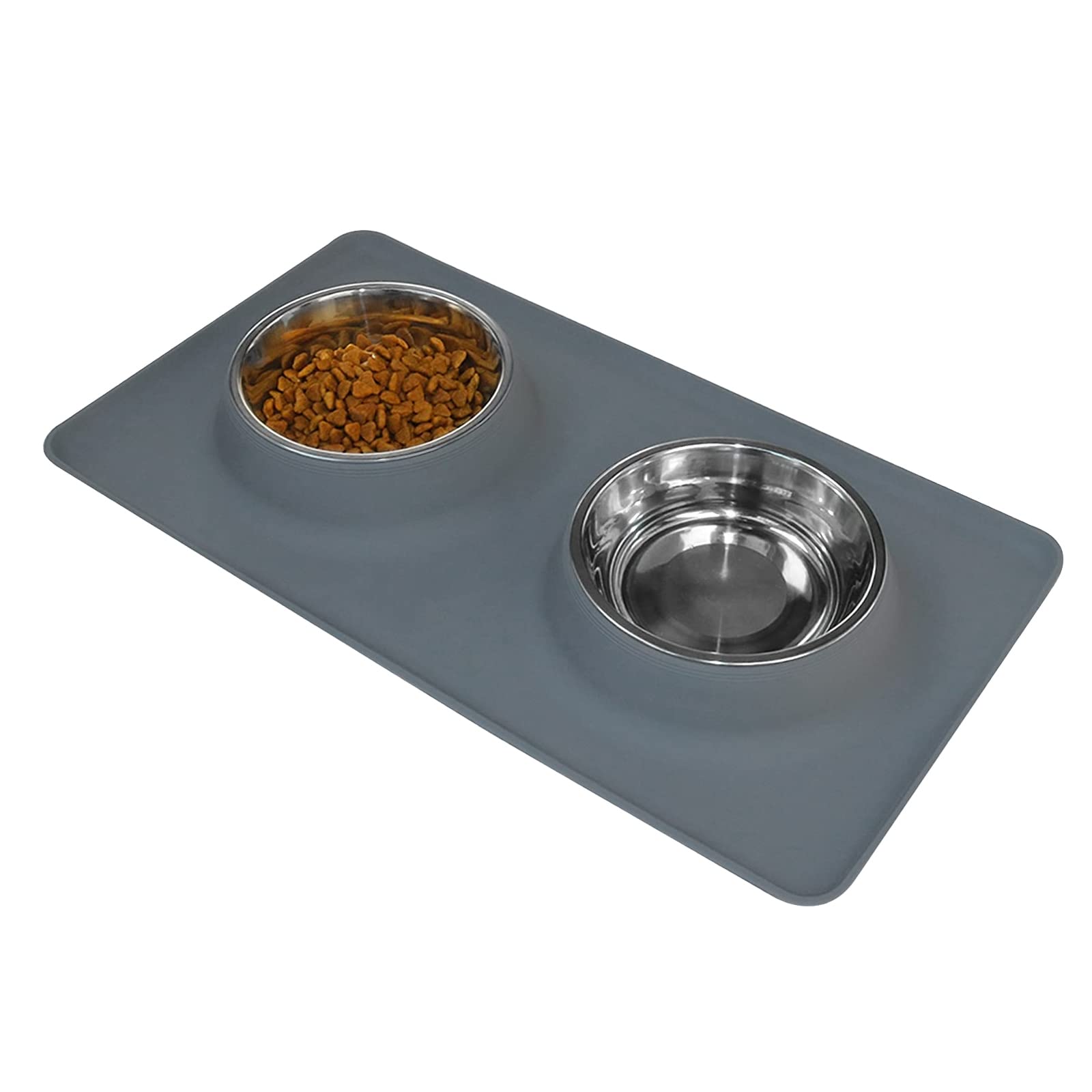 Nepfaivy Dog Bowls, Cat Food And Water Bowls Stainless Steel