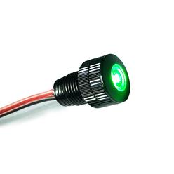 Oznium Brightest Light Bolt - Flush Mount 12V LED Light for Bumper, grille, cars Interior, Dash, Ambient Lighting, Motorcycle wSleek Al