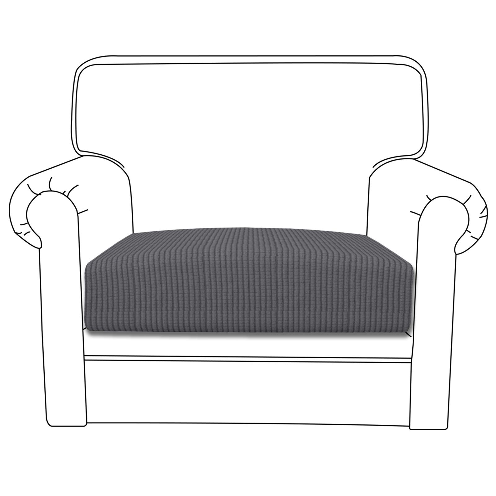 Easy-going Stretch chair cushion cover Sofa cushion Furniture Protector Sofa Seat Sofa Slipcover Sofa cover Soft Flexibility wit