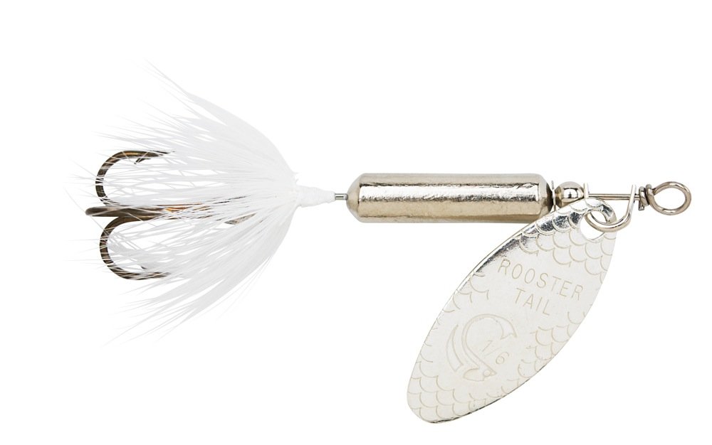 Yakima Bait Wordens Original Rooster Tail Spinner Lure, Chrome