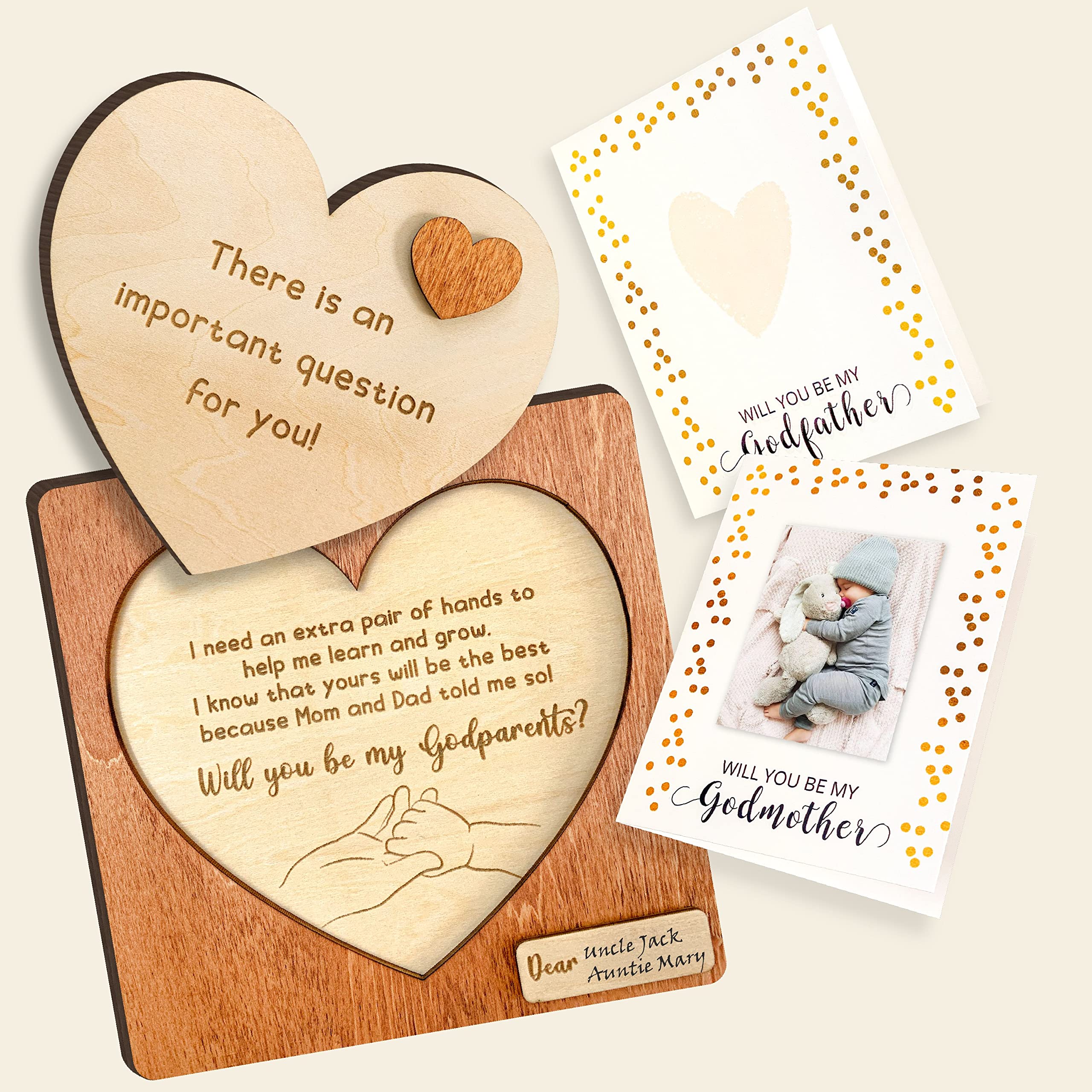 97 Decor Godparents Proposal Gift Godparents Gift Will You Be