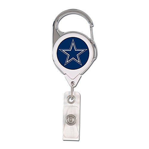 Wincraft Nfl Dallas Cowboys Retractable Premium Badge Holder, Team Color, One Size
