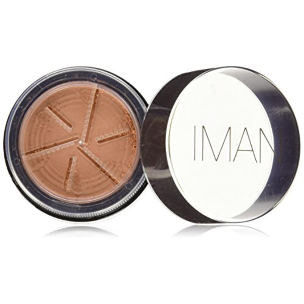 Iman Cosmetics Semi-Loose Powder, Medium Skin, Clay Medium