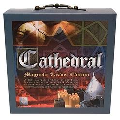 Family Games Inc. FGA Cathedral Wood Portable Travel Strategy Board Game