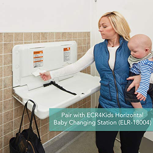 Ecr4Kids-Elr-003 2-Ply Tissue And Poly Disposable Sanitary Liner For Baby Changing Stations, Dental Bibs, Tattoo Shops, And Seni