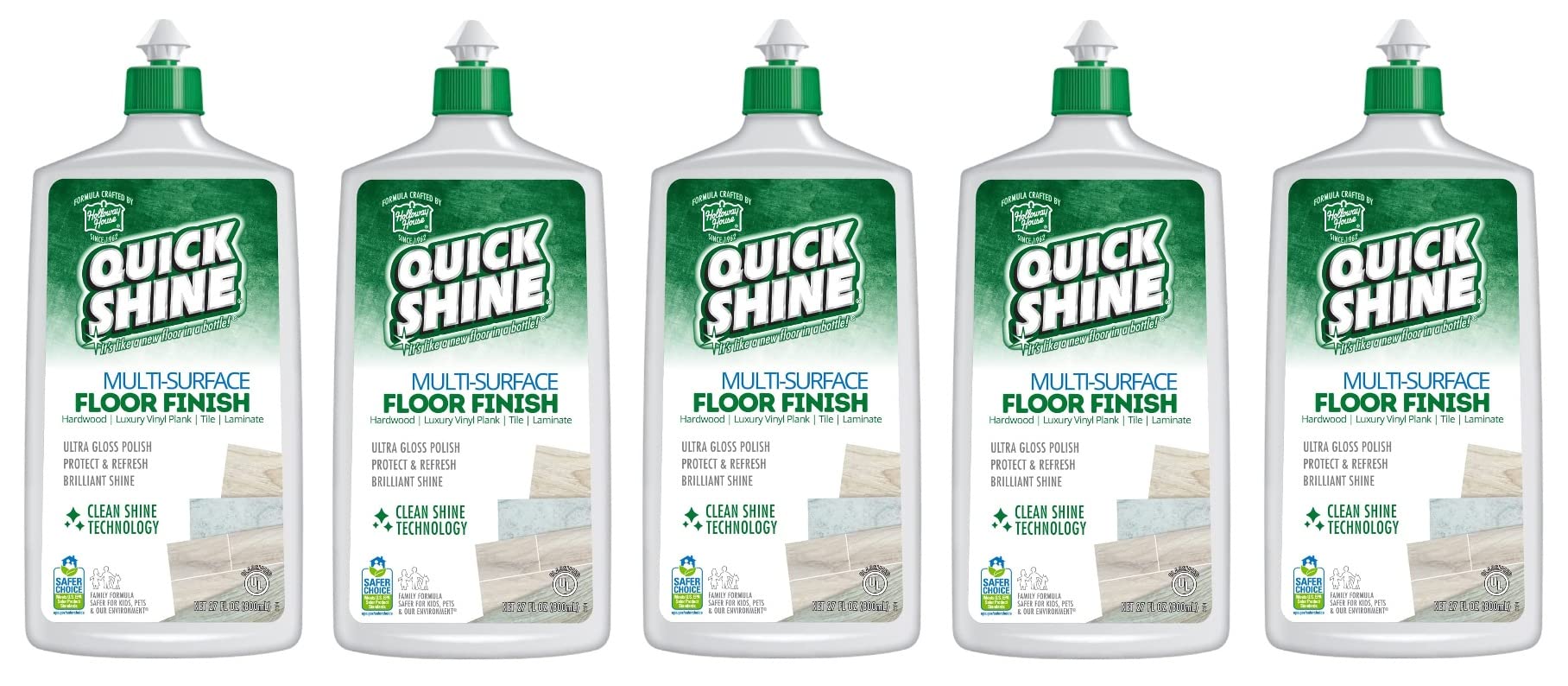 by Quick Shine Quick Shine Floor Finish, 27 fl oz (Pack of 5)