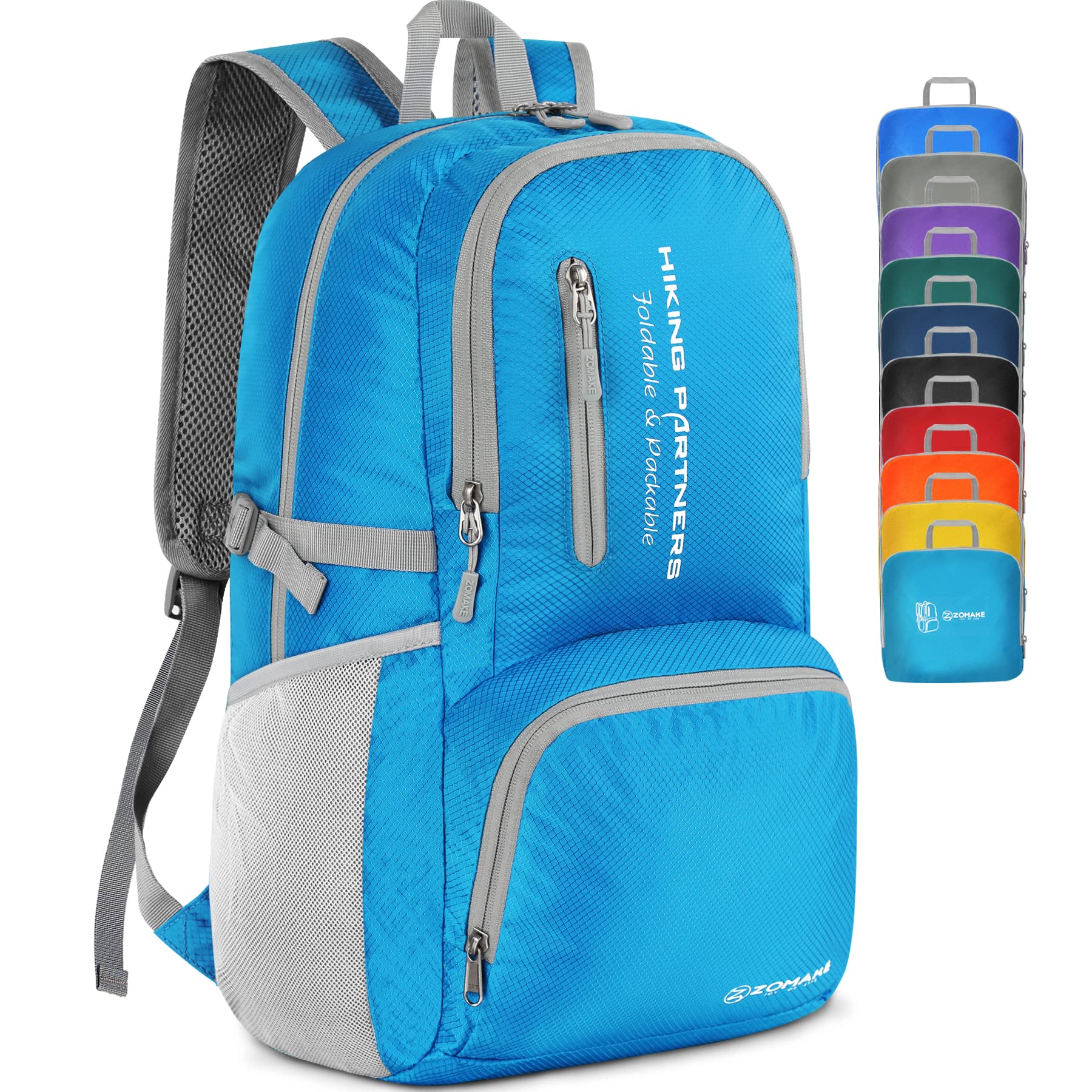 ZOMAKE Packable Hiking Backpack Water Resistant,30L  display picture 1