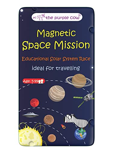The Purple Cow- Space Mission Magnetic Travel Game Great For Travel And On-The-Go A Unique Solar System Game Educational And Lea