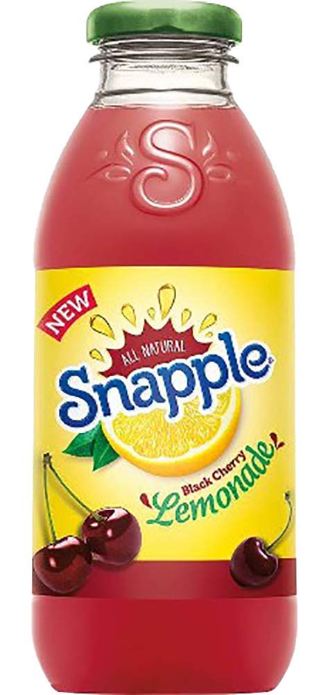 Snapple - Black Cherry Lemonade - 16 Fl Oz (12 Plastic Bottles)