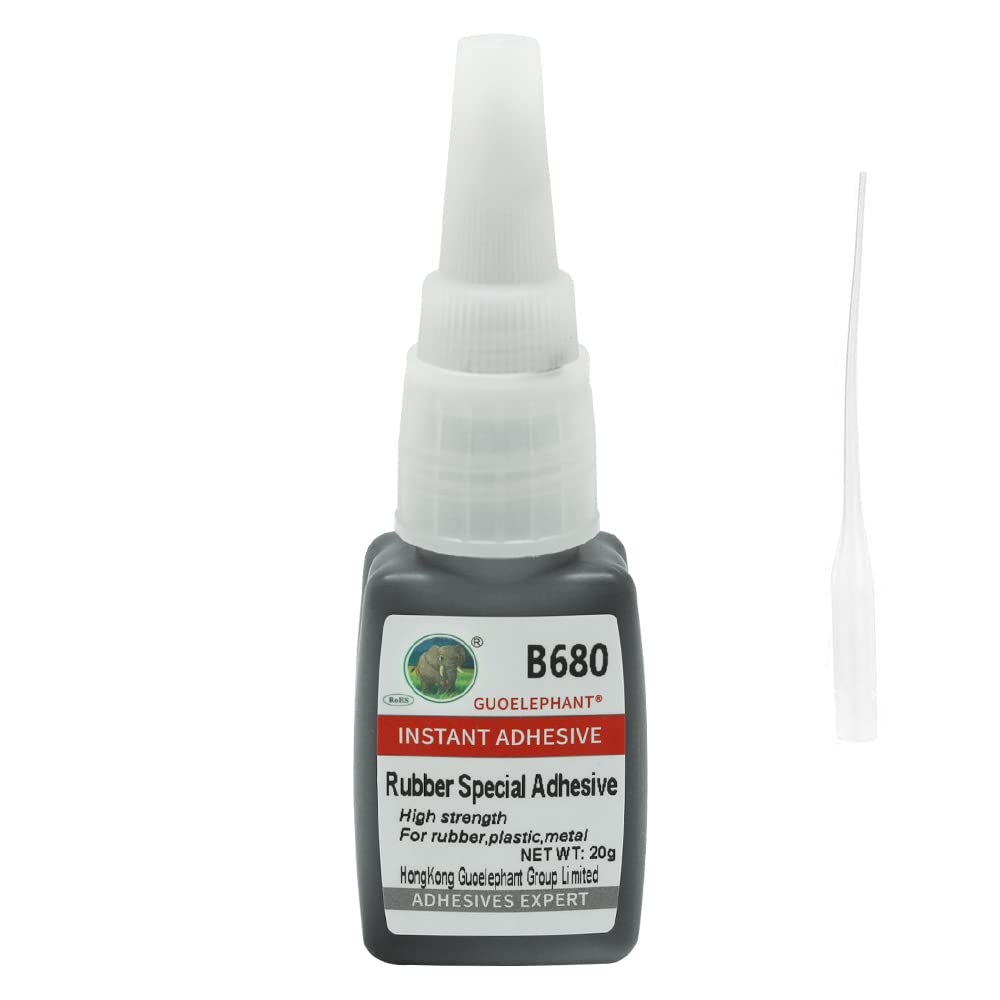 Sdintar 20G Rubber Glue, Rubber Adhesive, For Bonding Rubber And Rubber, Rubber And Other Material Instant Super Glue For Rubber, Tire,