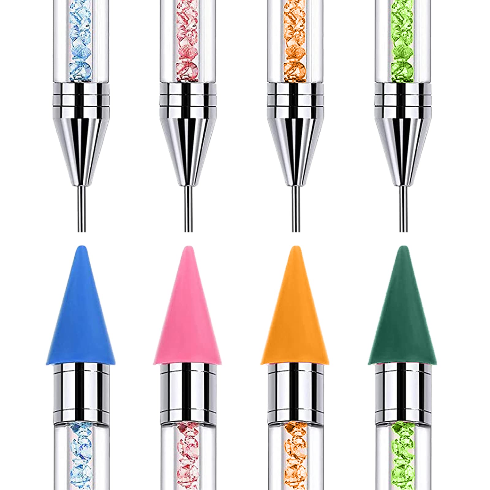 ZYNERY Zynery 4 Pcs Wax Pen, Diamond Painting Pens No Wax Needed Self-Stick  Drill Pens, Diamond Art Pens For Diy Crafts Painting Cross