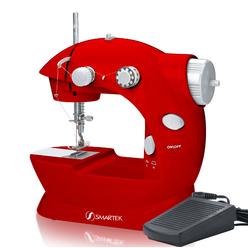 Smartek Red Mini Sewing Machine