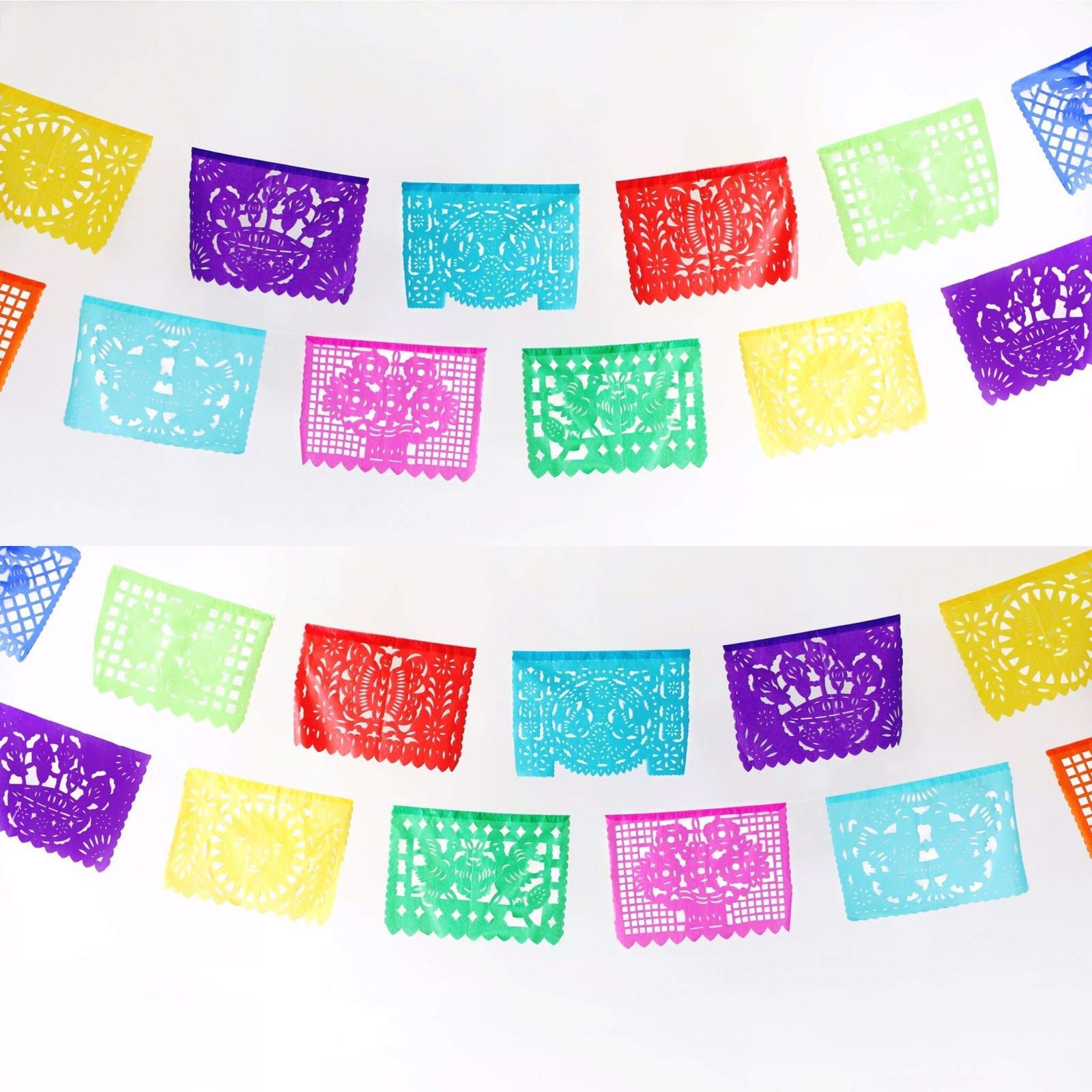 Mesachic Mexican Paper Picador Banner, Multicolor, Large Paper