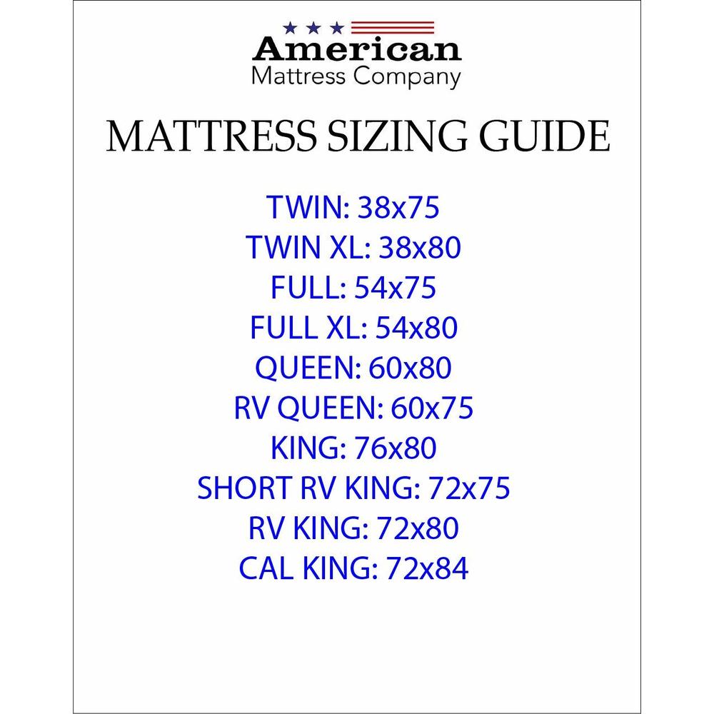American Mattress co Sleep Cold - 10" Graphite Infused Memory Foam Mattress- With Cold To The Touch Cover (Twin Xl, Cold Cover)