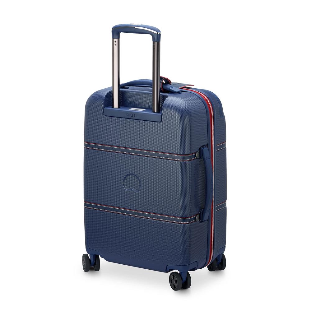 Delsey Paris Chatelet Hardside 2.0 Luggage With Spinner Wheels, Navy, Carry-On 21 Inch