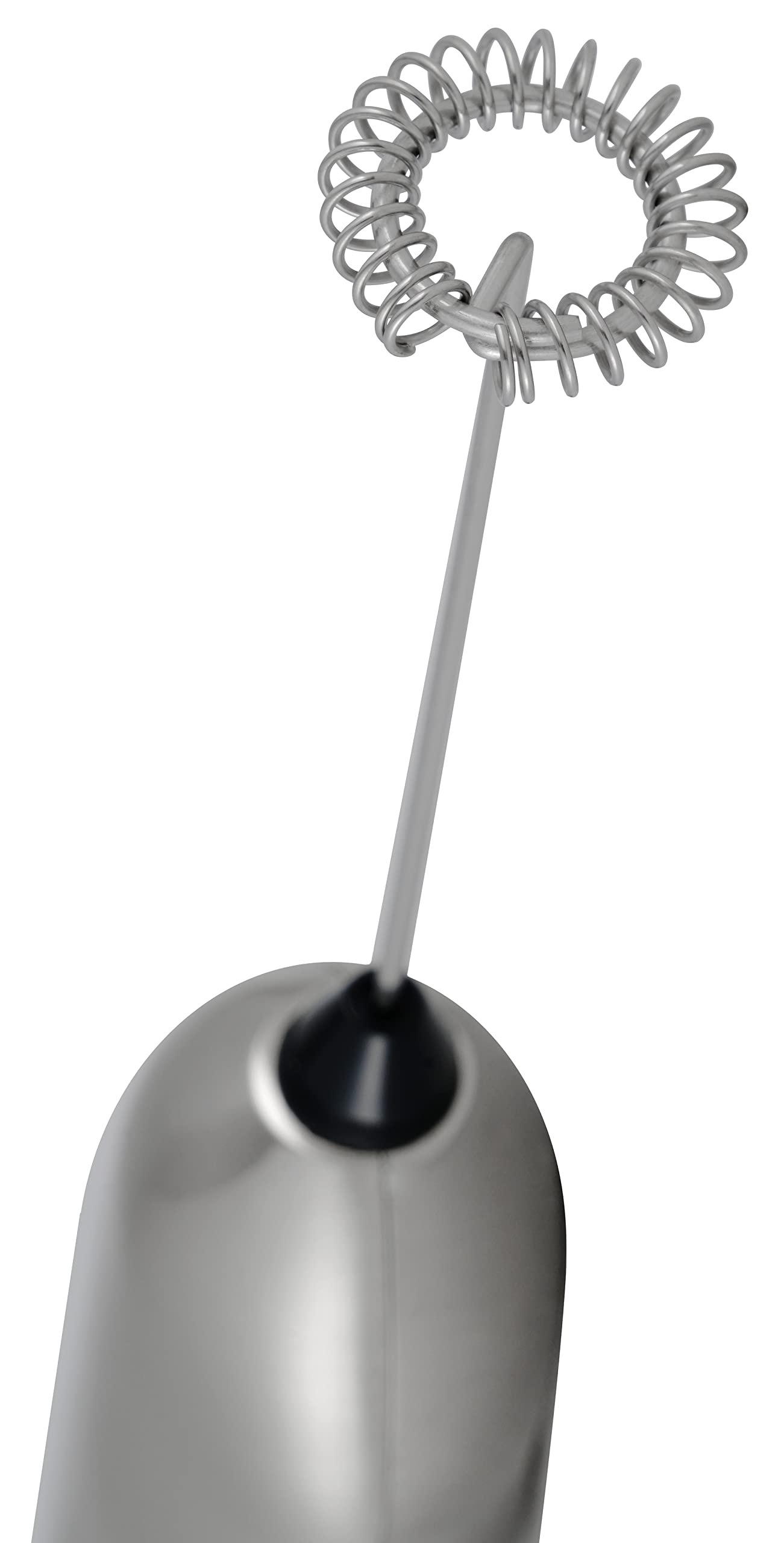 Ozeri Deluxe Milk Frother And Whisk In Stainless Steel With Stand And 4-Frothing Attachments