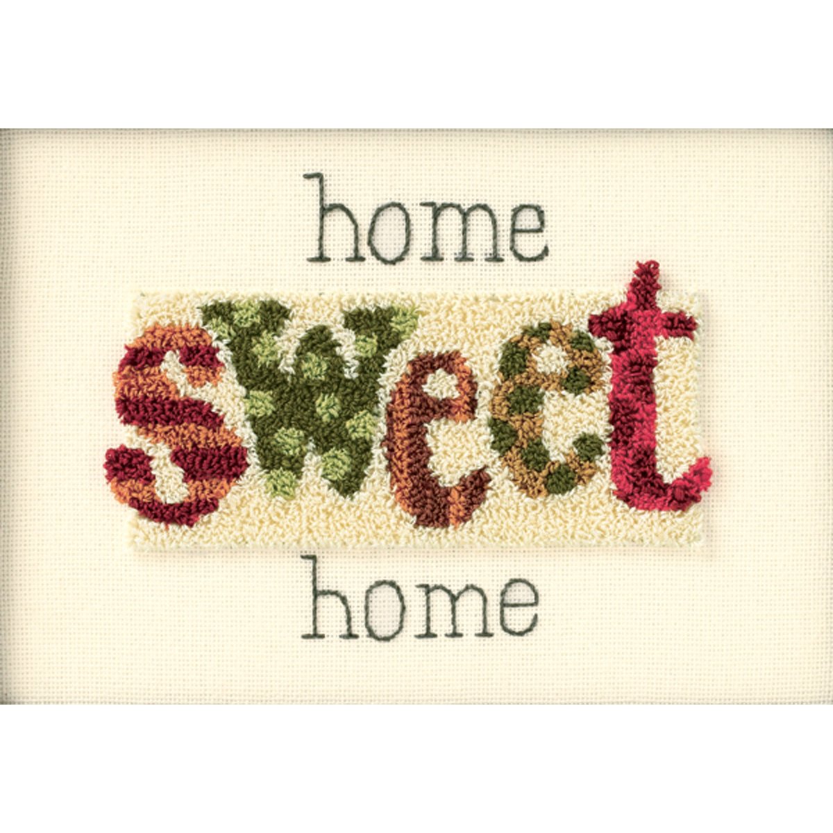 Dimensions Home Sweet Home Punch Needle Kit
