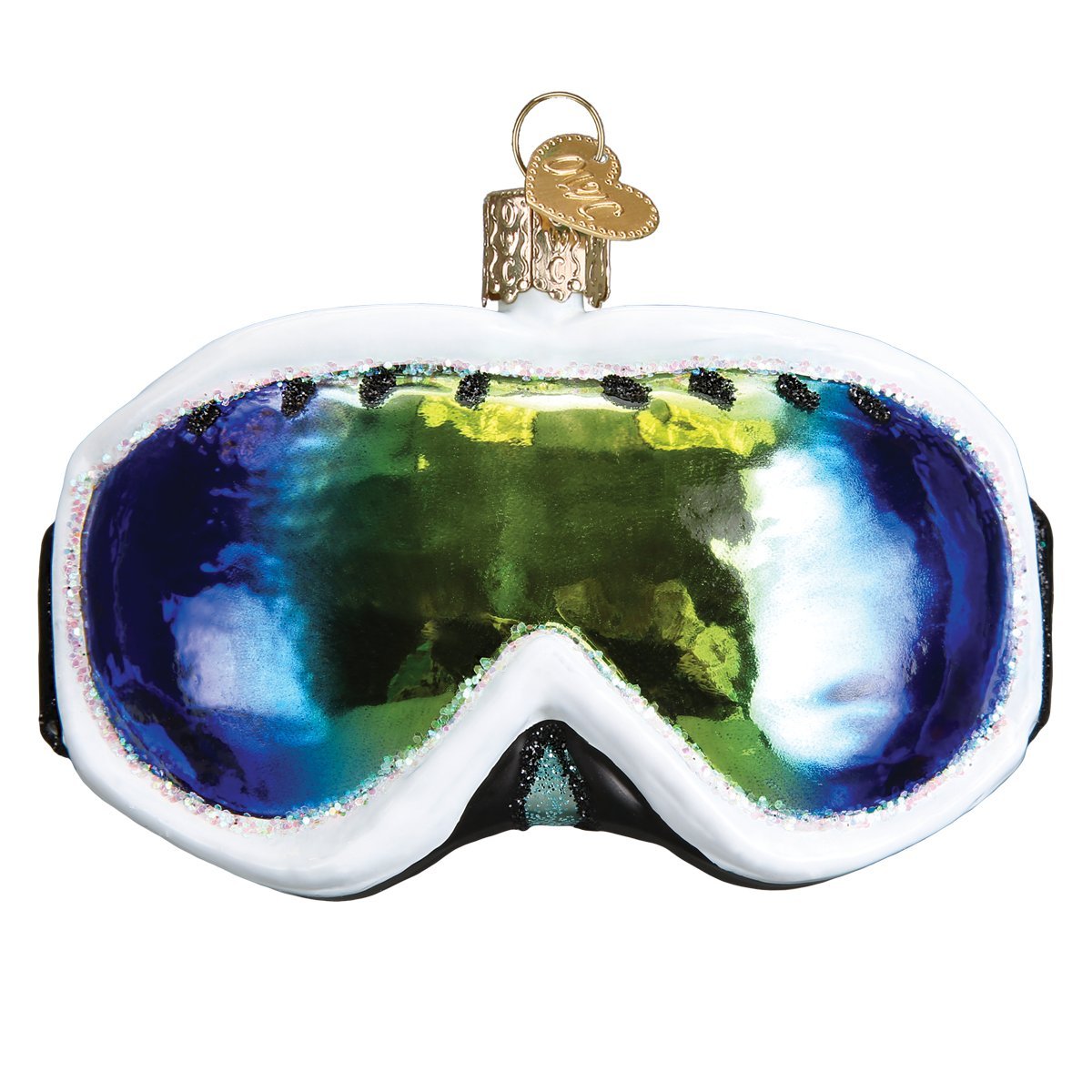 Old World christmas 2020 christmas Ornament Ski goggles glass Blown Ornament for christmas Tree