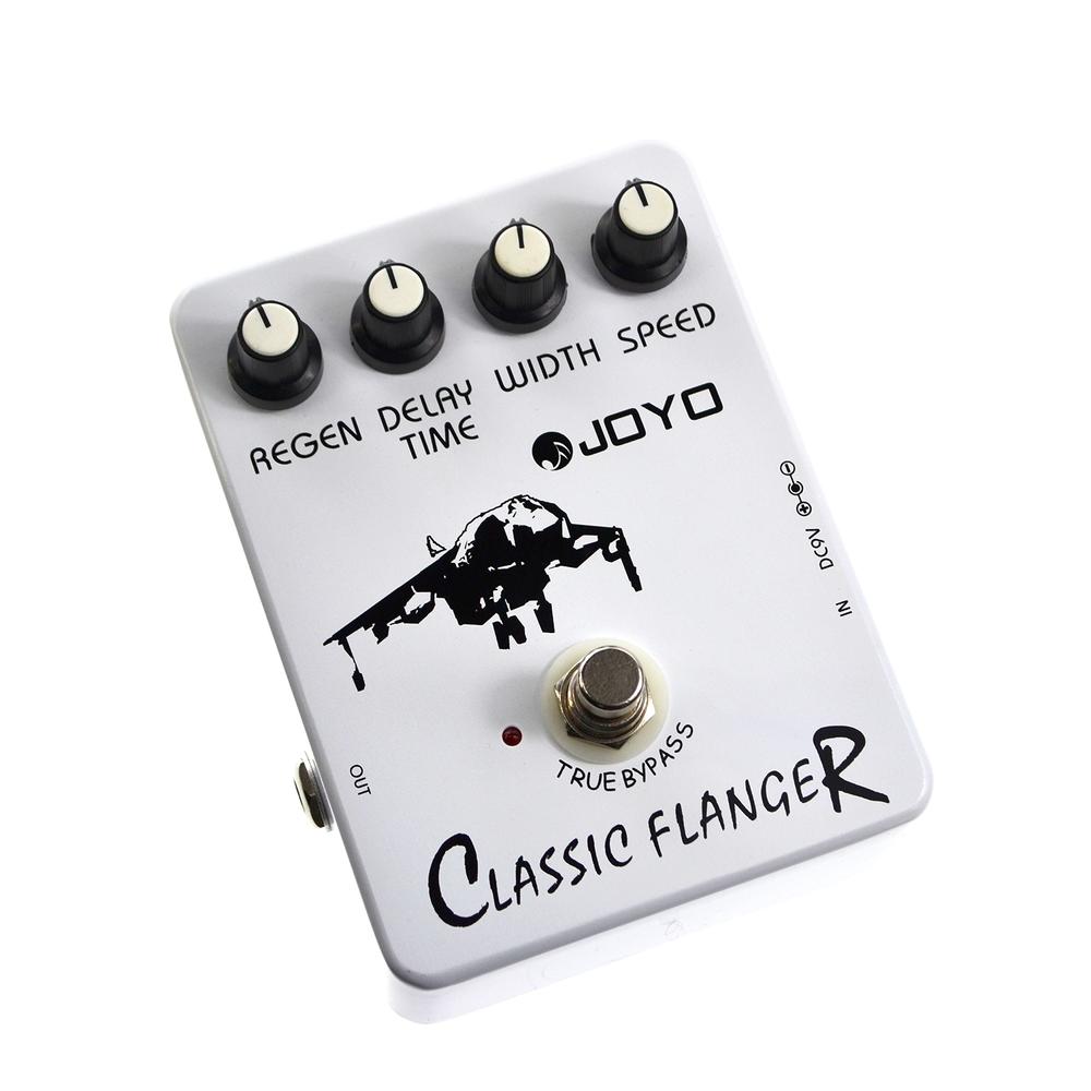 JOYO JF-07 classic Flanger Metallic Flange Sounds guitar Effect Pedal - True Bypass, Dc 9V and Battery Supported