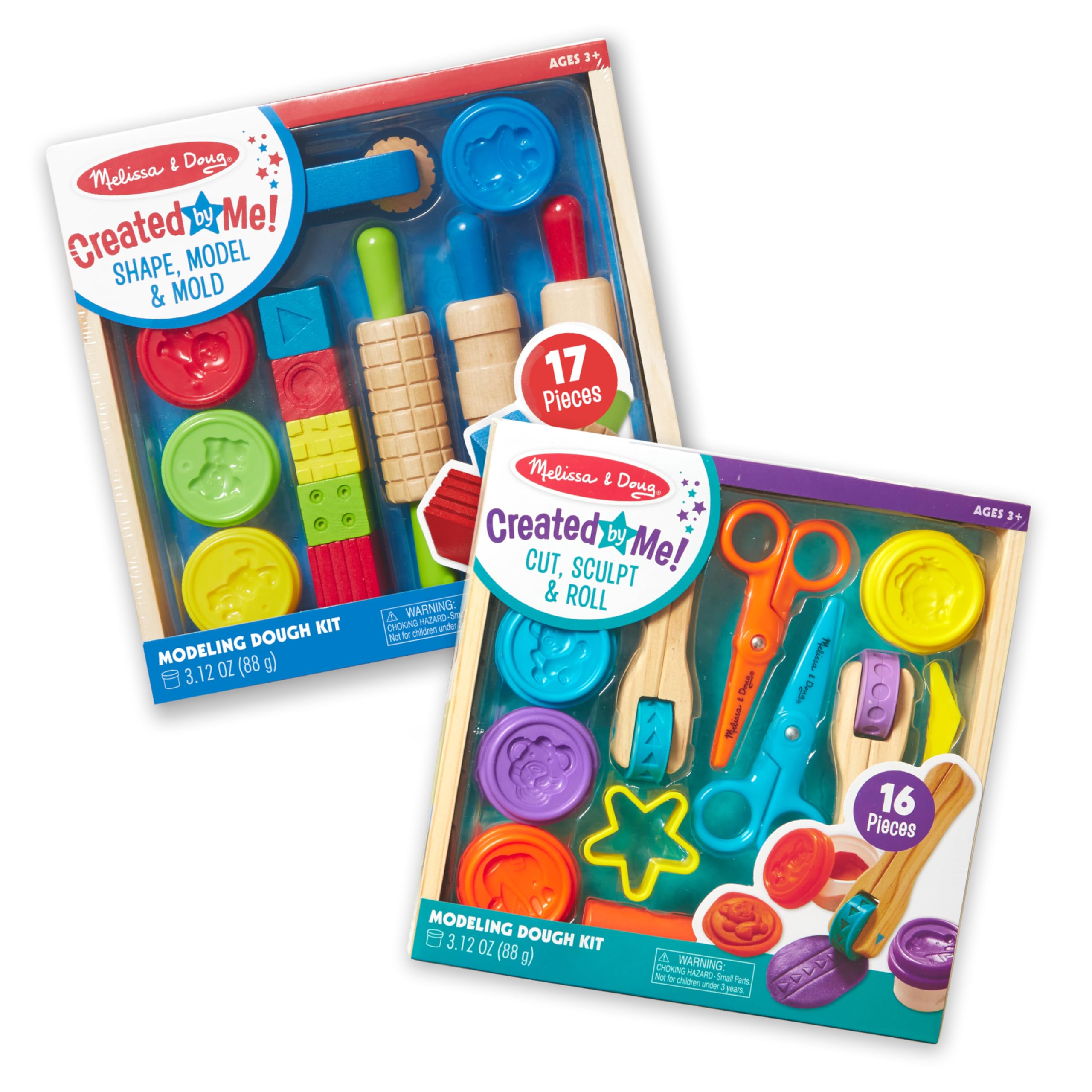 Melissa & Doug clay Play Activity Set - With Sculpting Tools and 8 Tubs of Modeling Dough - Arts And crafts For Kids, clay Kits