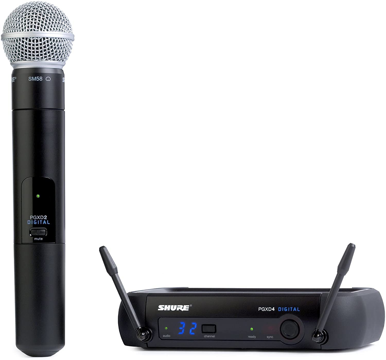 Shure PgXD24SM58-X8 Digital Handheld Wireless System with SM58 Vocal Microphone