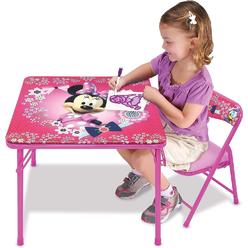 Jakks Pacific Minnie Mouse Table Blossoms & Bows Jr Activity Set with 1 chair