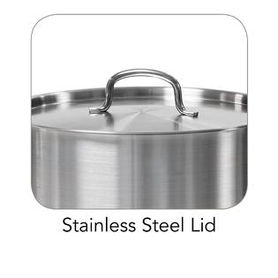 Tramontina 80117581DS 24 Qt Stainless Steel covered Stock Pot, Quarts
