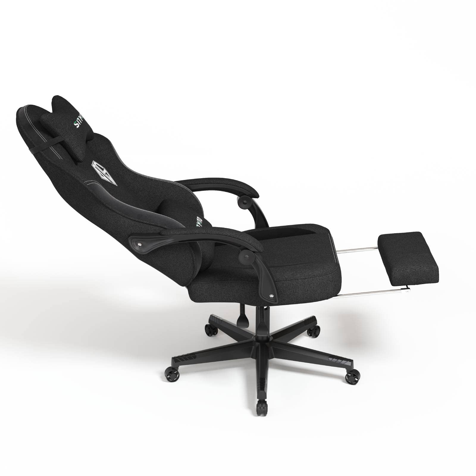 SITMOD gaming chair with Footrest-Pc computer Ergonomic Video game chair-Backrest and Seat Height Adjustable Swivel Task chair f