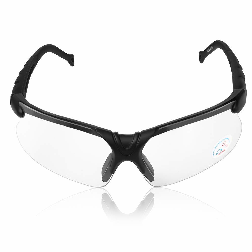 Xaegistac Shooting Glasses with Case Anti Fog Hunting Safety Glasses for Men Women (Clear)