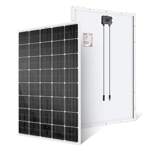 RICH SOLAR 250 Watt 12 Volt 9BB Cell Monocrystalline Solar Panel High Efficiency Solar Module for RV Trailer Camper Marine Off G