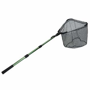 Restcloud Fishing Landing Net with Telescoping Pole Handle, Super Strong  Aluminum, 61 Full Extended, Rubber Coated Net