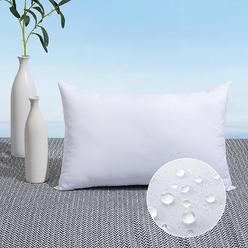 MIULEE 12x20 Pillow Insert Throw Pillow Insert, Outdoor Pillows Water-Resistant Premium Outdoor Pillow Stuffer Sham Rectangle fo