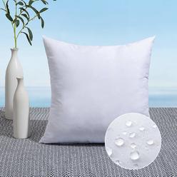 MIULEE 12x12 Pillow Insert Throw Pillow Insert, Outdoor Pillows Water-Resistant Premium Outdoor Pillow Stuffer Sham Square for B