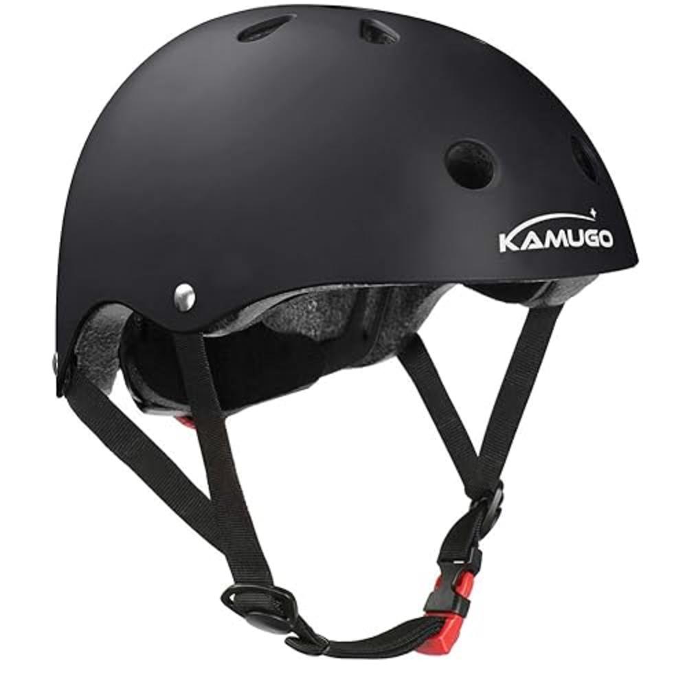 KAMUGO Kids Bike Helmet,Toddler Helmet Adjustable Bicycle Helmet Girls Or Boys Ages 2-3-4-5-6-8 Years Old,Multi-Sports for Cycli