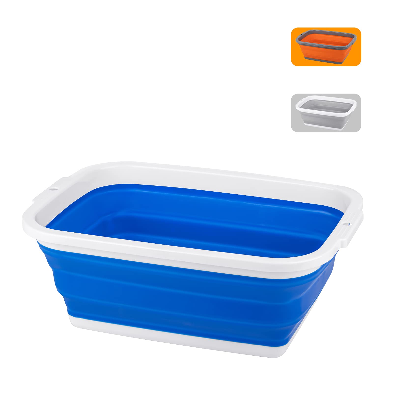 Tiawudi Collapsible Sink with 2.25 Gal / 8.5L, Foldable Dish Tub for Washing  Dishes, Camping, Hiking and Home, Portable Washing Basin
