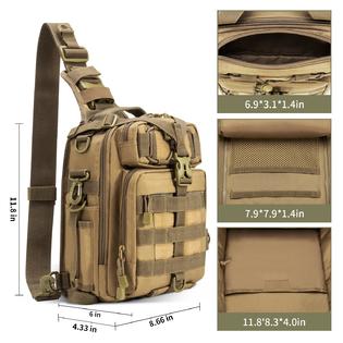 BLISSWILL Fishing Backpack Outdoor Tackle Bag Large Fishing Tackle Bag  Water-resistant Fishing Backpack with Rod Holder Shoulder