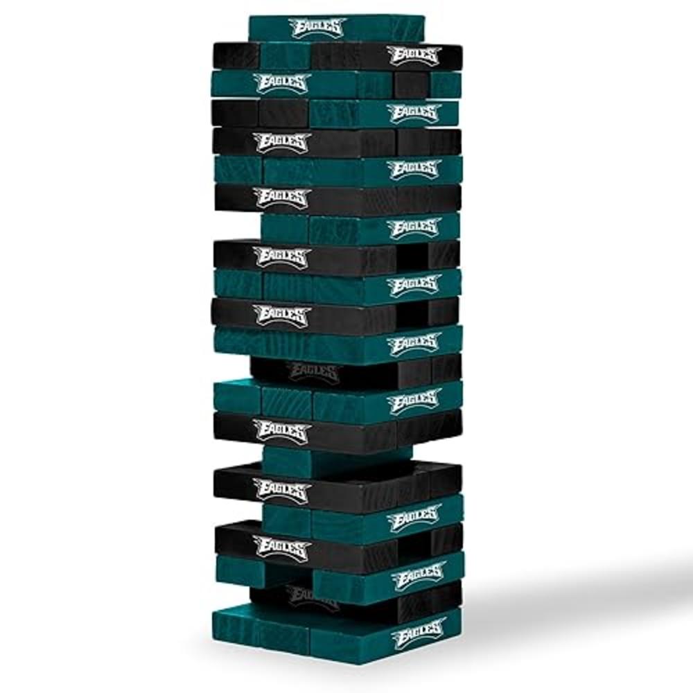 Wild Sports NFL Philadelphia Eagles Table Top Stackers 3" x 1" x .5", Team Color