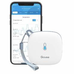 Govee WiFi Thermometer Hygrometer H5179, Smart Humidity Temperature Sensor with App Notification Alert, 2 Years Free Data Storag