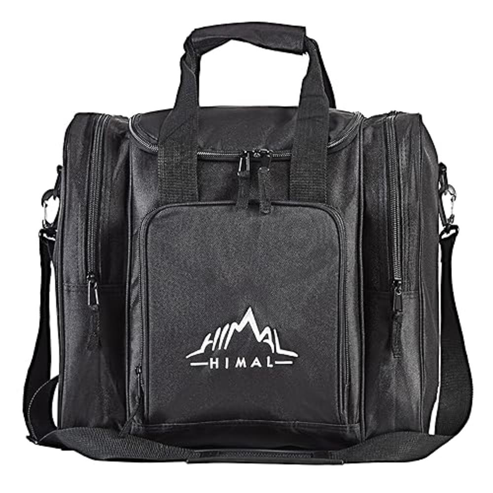 Himal Bowling Bag for Single Ball - Bowling Ball Tote Bowling Bag with Padded Ball Holder - Fits Bowling Shoes Up to Mens Size 1