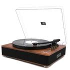 LP&No.1 LPSC026 LP&NO.1 Record Player Bluetooth Turntable with Built-in  Speakers and USB Play&Recording Belt-Driven Vintage Phonograph Record Pl