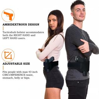 LIBOSHENG Quick Pull Shoulder Holster Belly Band Holster for Concealed  Carry, Gun Holster for Men/Women