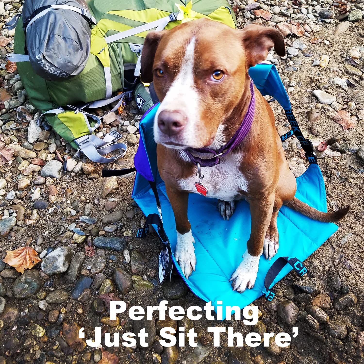 Crazy Creek Products Crazy Creek Original Chair Perfect for Stadium Seats, Camping, Hiking & More, Comfort on All Terrains, Adjustable Straps, Lightw
