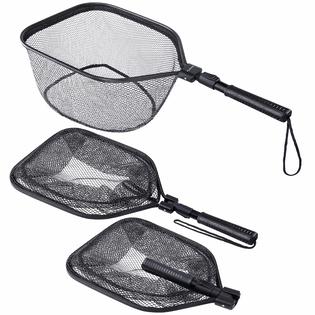 amazon fly fishing landing net Noamus Floating Net, 35" Fishing with Collapsible Telescopic Pole Handle, Rubber Coated Mesh Folding Fish Net for Salmon Steelhead Bass Trout Walleye Kayak, Fresh Salt Water The Best Fishing Net |